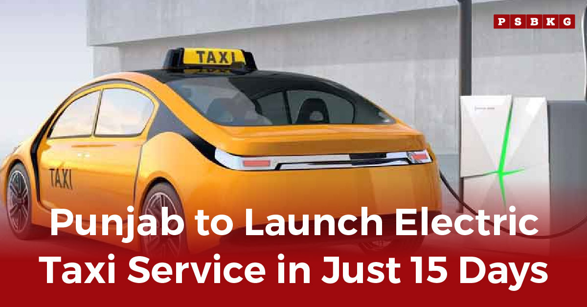 Punjab to launch electric taxi service in 15 days