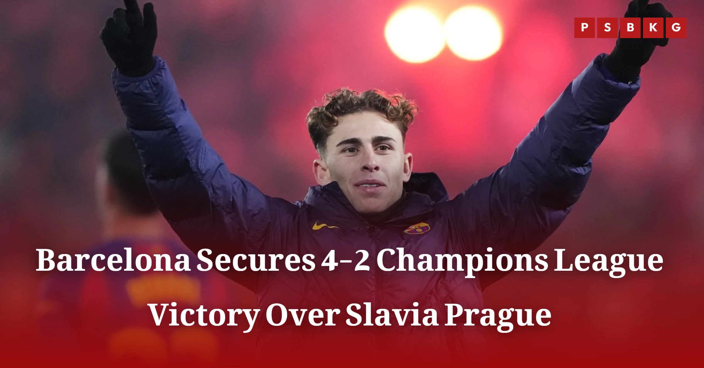 Barcelona Secures 4-2 Champions League Victory Over Slavia Prague