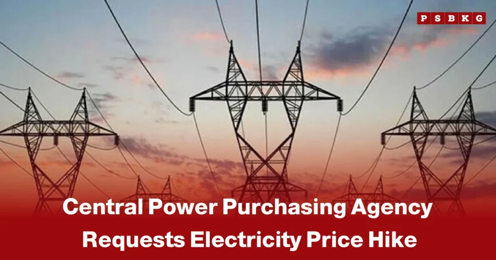 Electricity transmission towers and power lines at sunset, highlighting Electricity Price Hike as the Central Power Purchasing Agency requests an increase in electricity tariffs.