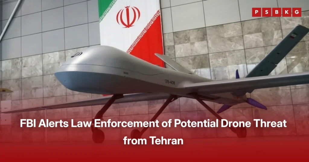 FBI Warning Iranian Drone Attack California