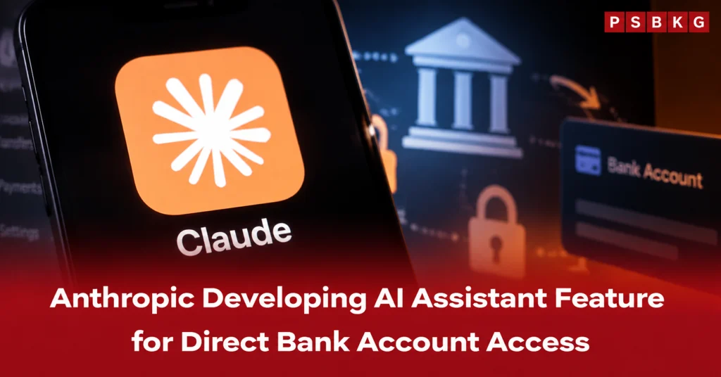 AI assistant technology concept showing digital banking and financial management