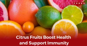 Colorful oranges, grapefruit, lime, and lemon illustrating citrus fruits benefits, including vitamin C, immune support, and overall health.