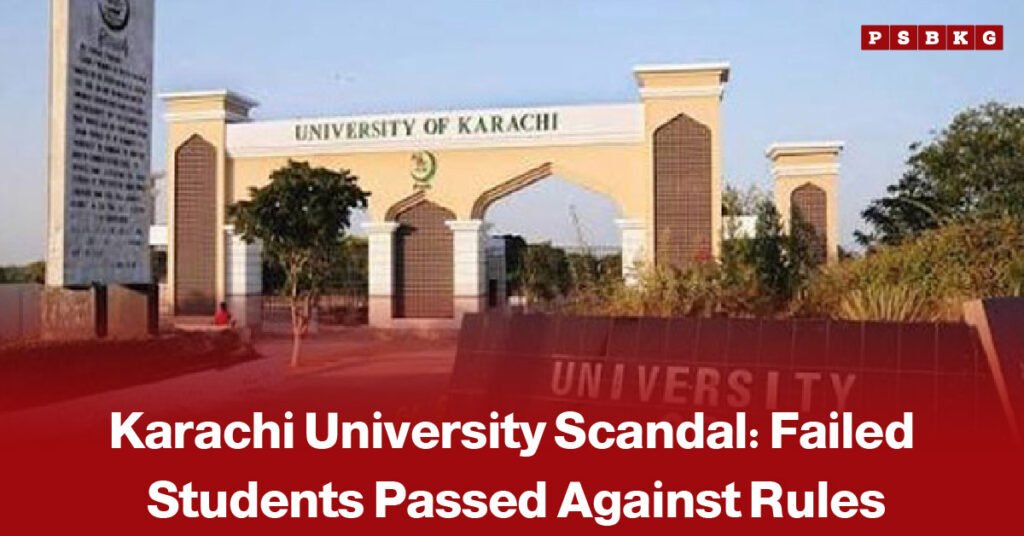 Karachi University results controversy involving LLB students declared passed after initially failing