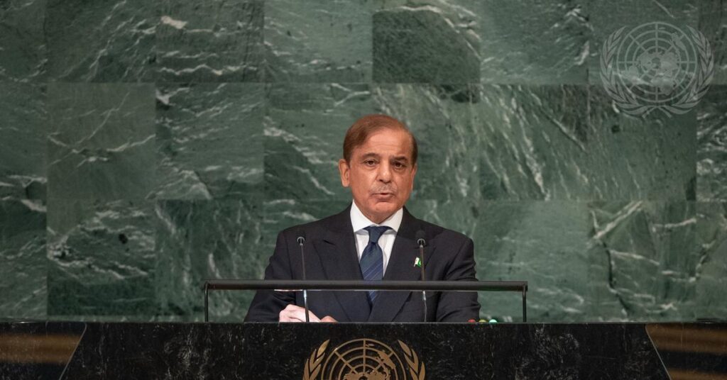 Shehbaz Sharif UN speech