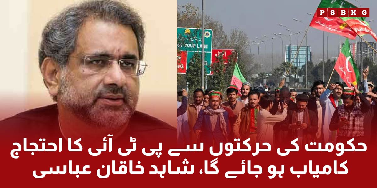 Shahid Khaqan Abassi give remarks about 24 Nov PTI Protest and criticizes the Government Policies.