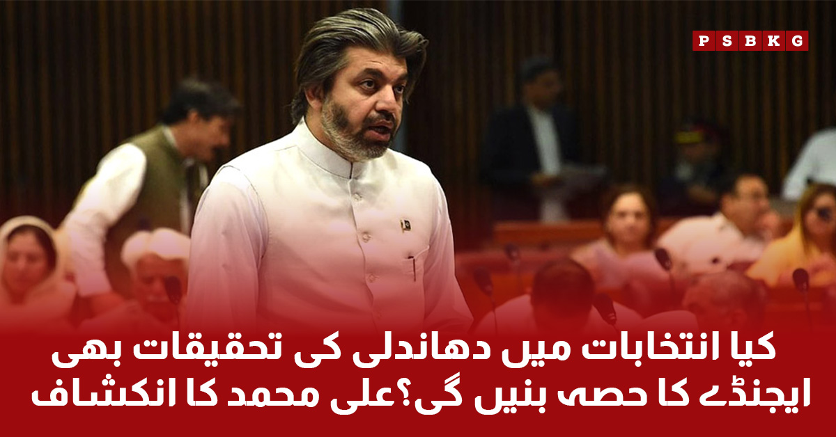 Ali Muhammad Khan PTI latest news updates about investigation in elections and PTI dialogues