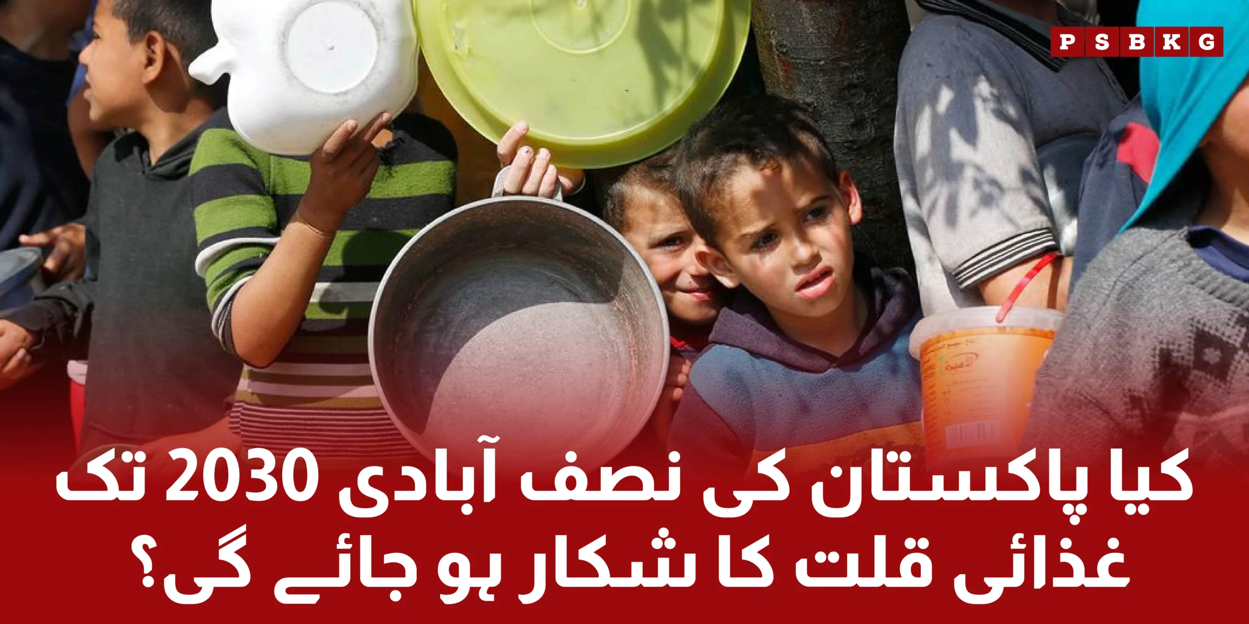 food crises in 2030 in Pakistan severe famine breakout predictions and 50 percent of population will affected
