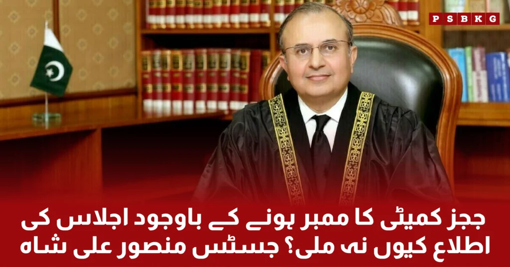 justice Mansoor Ali Shah remarks as a committee member in the supreme court of Pakistan.