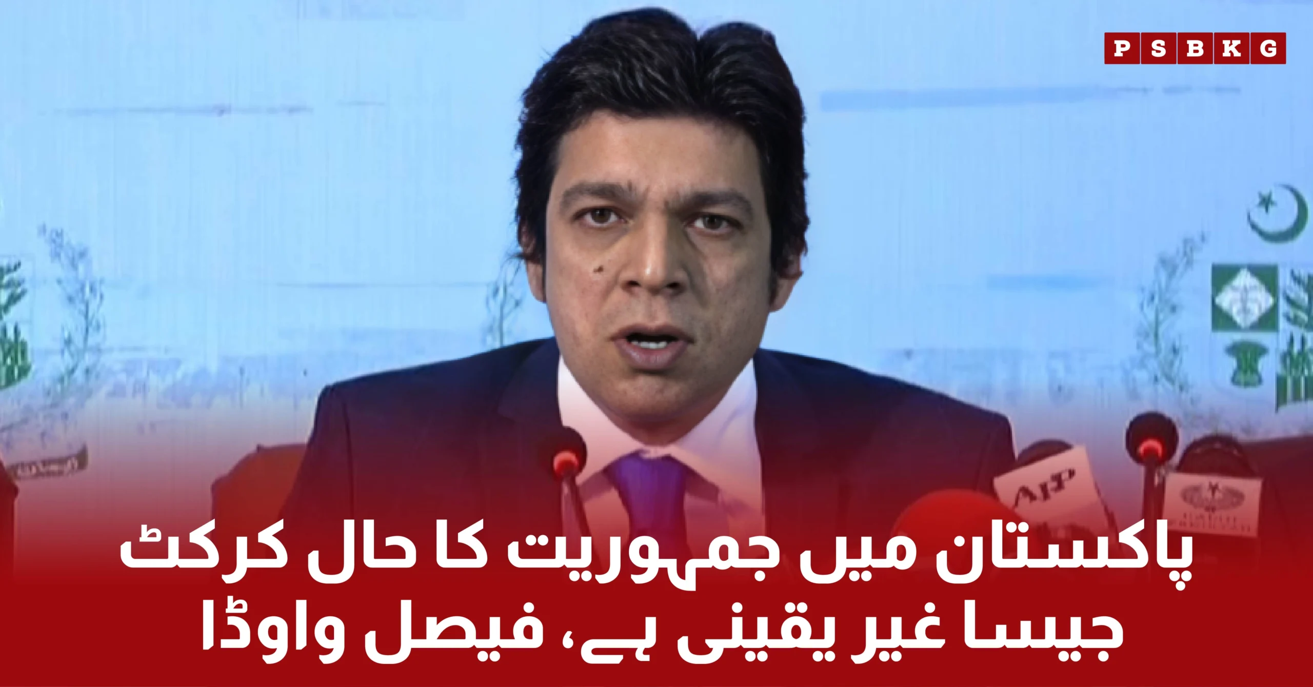 The similarity between Pakistan's democracy and cricket? Faisal Vawda's criticism of politics, PTI, PML-N, and interesting revelations about the country's situation.