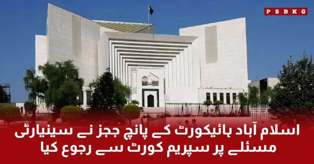 The judges of the Islamabad High Court filed a petition in the Supreme Court against changes in the seniority list, challenging the constitutional powers of transfers.