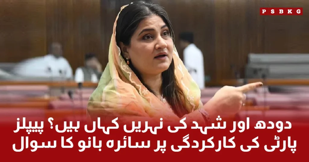 Saira Bano criticized the PPP government for failing to address public issues in Sindh, the closure of schools, and the inclusion of MQM.