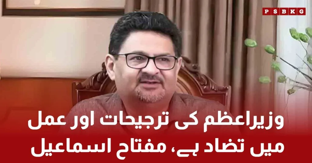 Miftah Ismail criticizes government over budget and raises in salaries of Senate and Assembly speakers