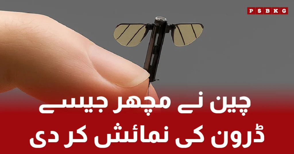 China Unveils Mosquito-Sized Spy Drone