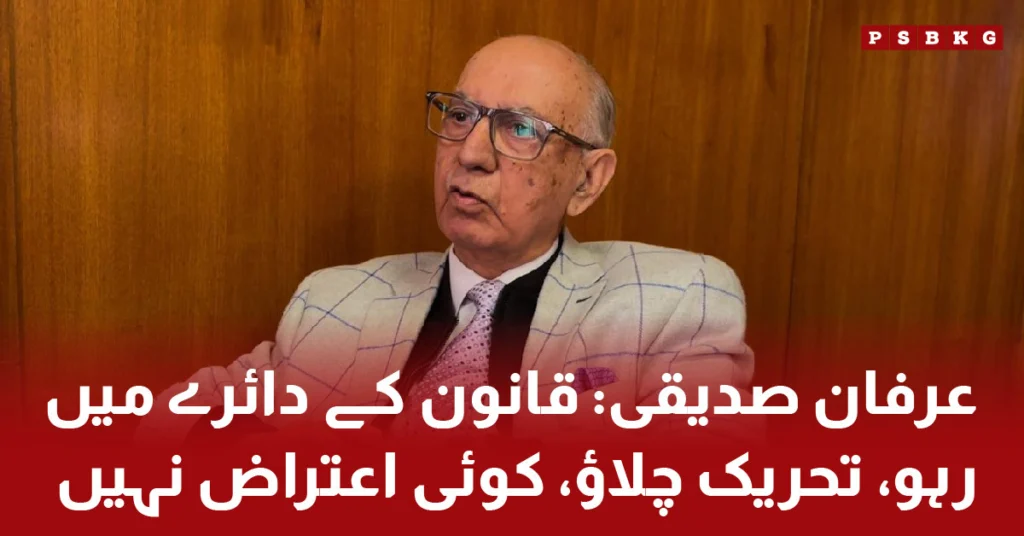 Irfan Siddiqui supports Imran Khan's children joining politics legally