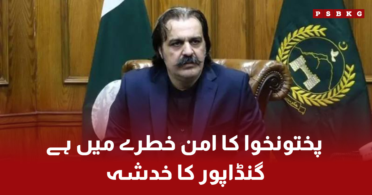 Ali Amin Gandapur highlights joint efforts to curb terrorism in Khyber Pakhtunkhwa