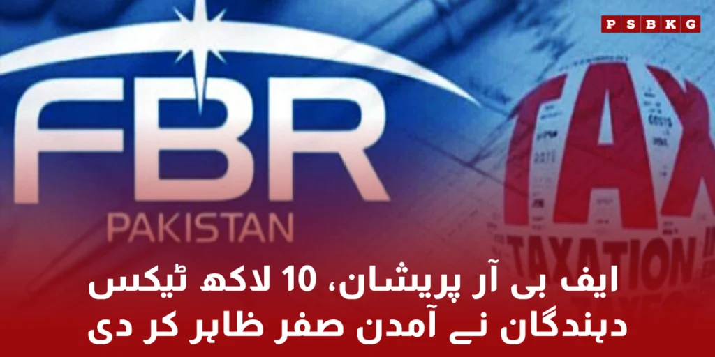 FBR receives 5.5 million tax returns, audit plan for underreported income