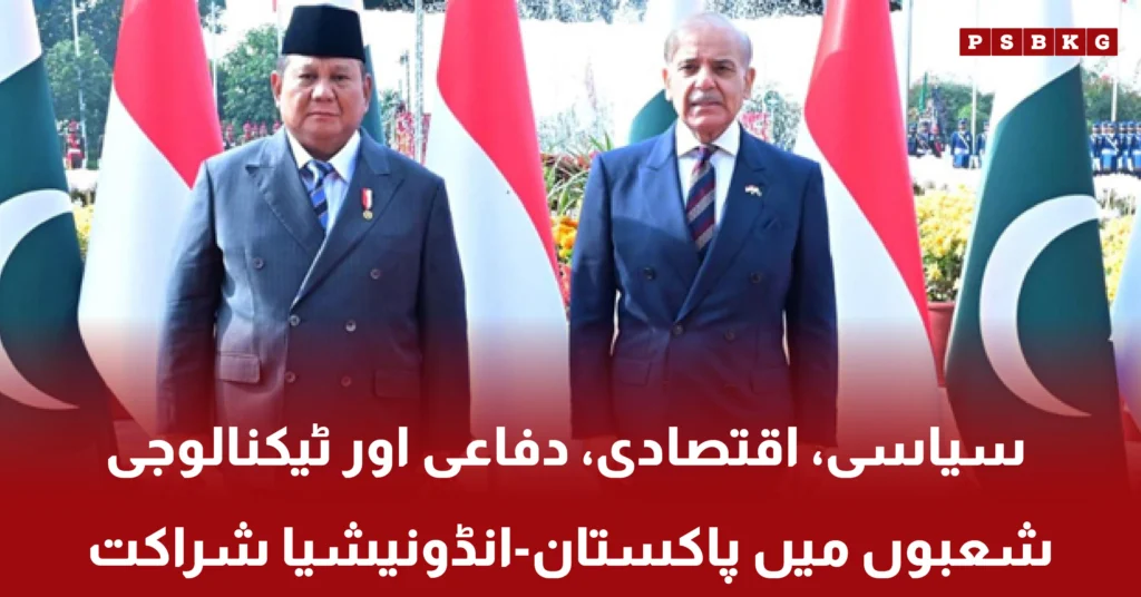 Pakistan Indonesia cooperation agreement