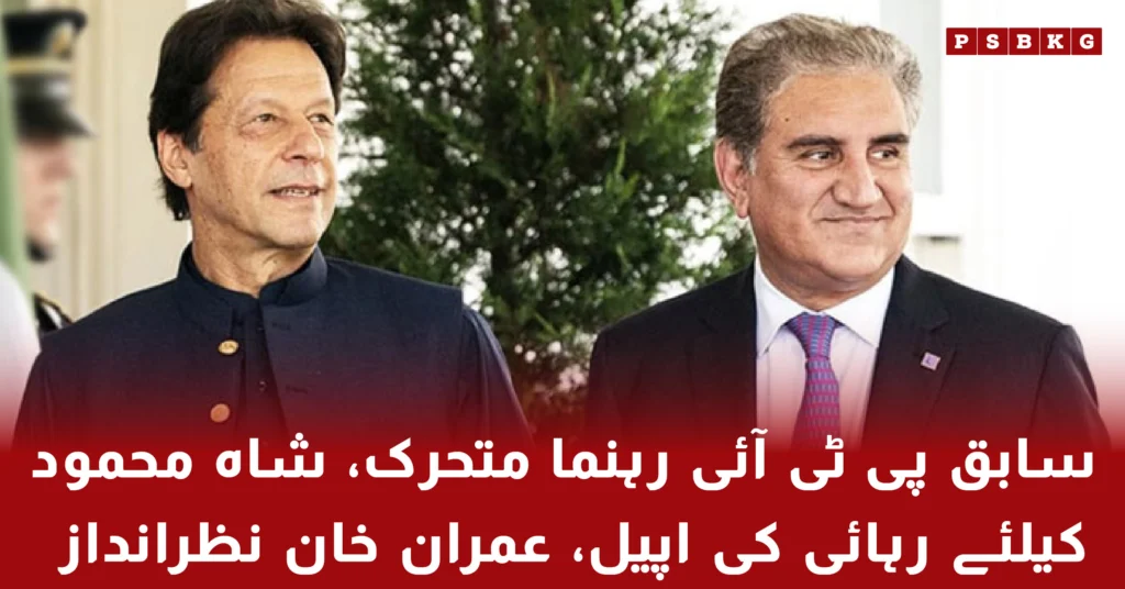 Former PTI leaders request release of Shah Mahmood and senior leaders for dialogue