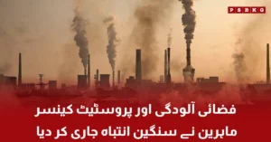 Air pollution increases prostate cancer risk