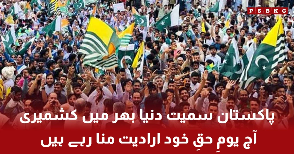 Kashmiris observe Right to Self-Determination Day worldwide