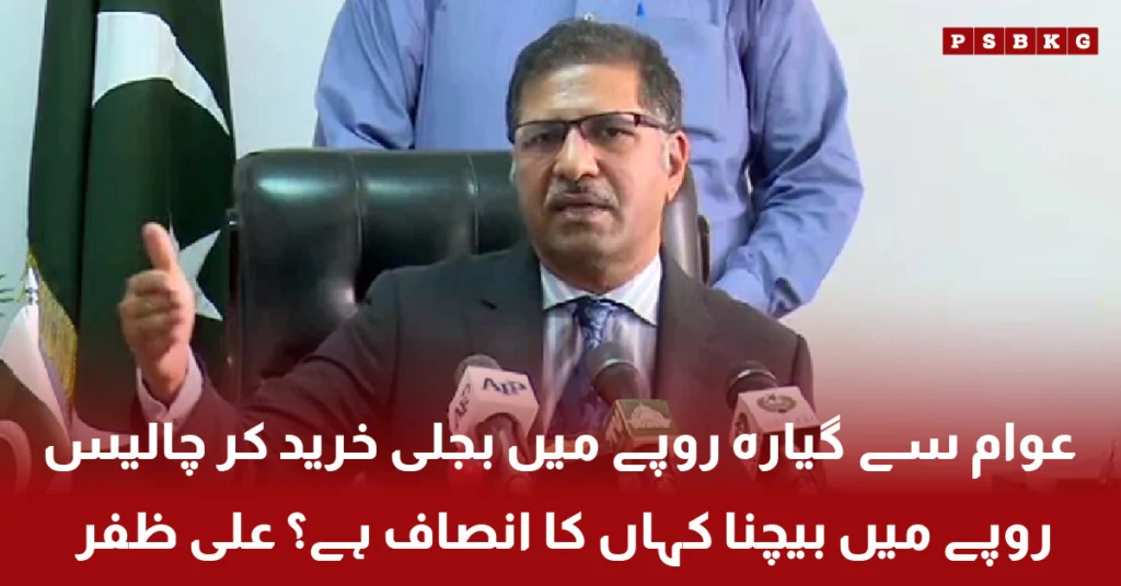 Senator Ali Zafar speaking about Nepra net billing decision