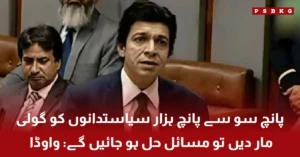 Faisal Wawda speaking in a TV program