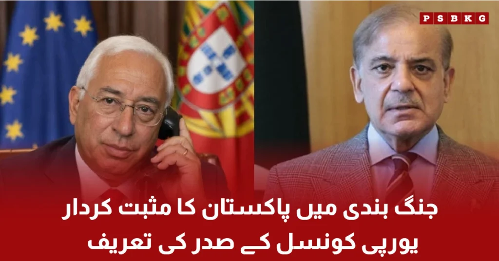 Pakistan role in ceasefire praised by European Council President