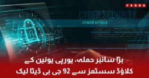 European Union cloud system cyber attack data breach illustration