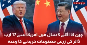 China and United States agricultural trade agreement concept showing grain and farming exports between two countries