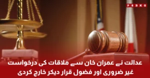 Court rejects Imran Khan meeting request ATC decision
