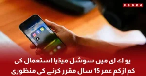 UAE sets minimum age 15 for social media use