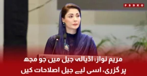 Maryam Nawaz speaking about prison reforms in Punjab