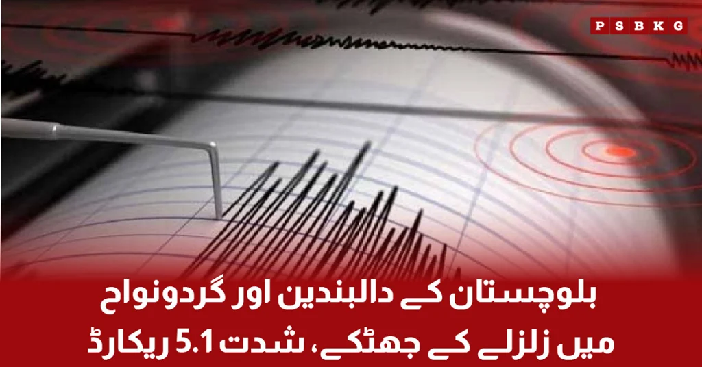 5.1 Magnitude Earthquake Hits Dalbandin