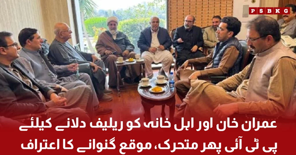 PTI Renews Efforts for Imran Khan and Family Relief